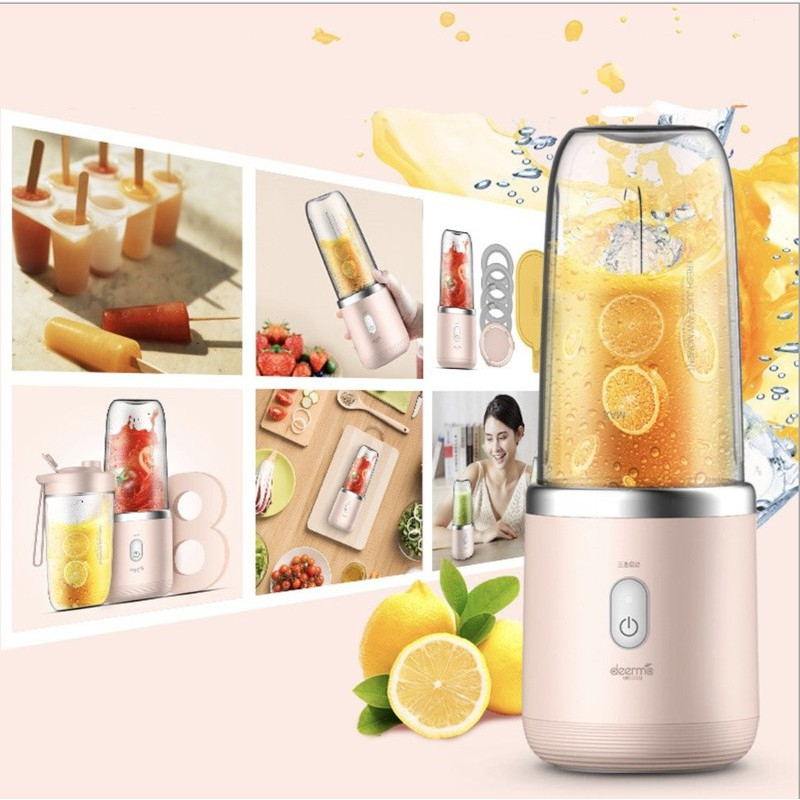 Máy Xay Sinh Tố Cầm Tay Sạc Điện - Máy Say Sinh Tố Đa Năng