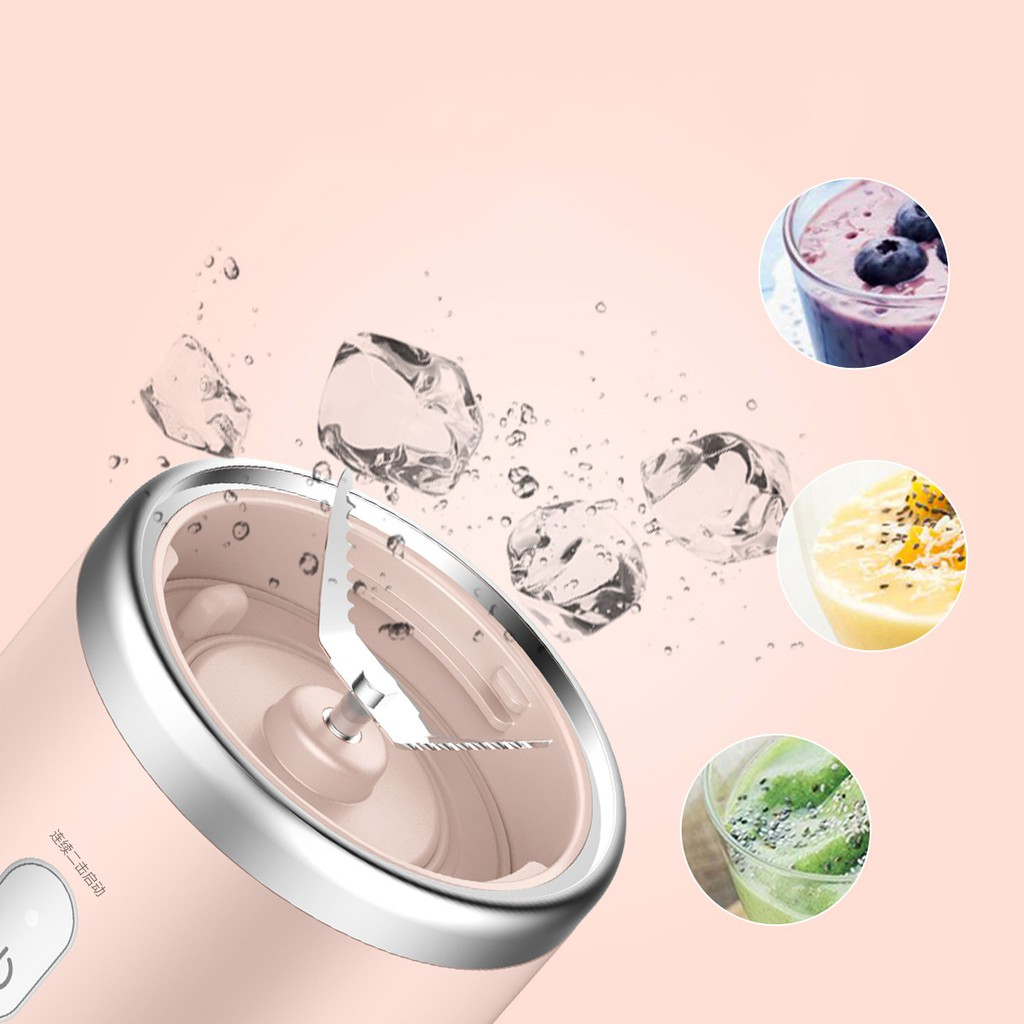 Máy Xay Sinh Tố Cầm Tay Sạc Điện - Máy Say Sinh Tố Đa Năng