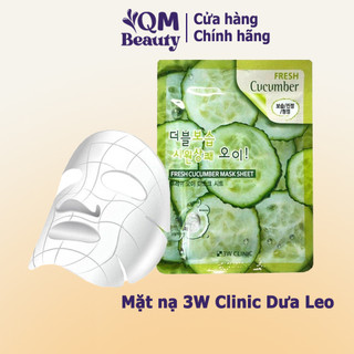 Quà tặng - mặt nạ 3w clinic dưa leo fresh mask sheet 23ml