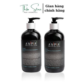 Cặp Dầu gội hấp ANPIA tăng cường liên kết siêu phục hồi cao cấp 560 ml.