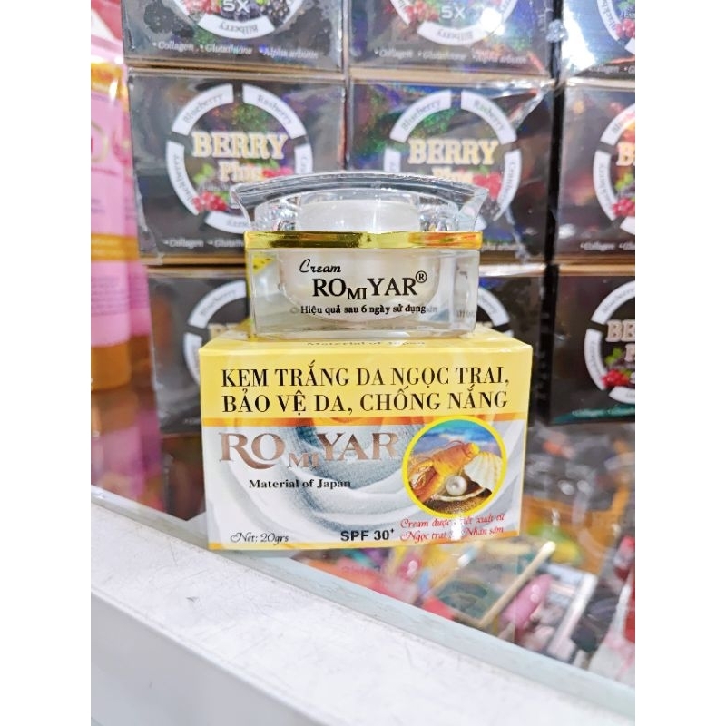 Kem Dưỡng Trắng Da Mặt ROMIYAR 20gr - Mụn, Nám, Trắng Da, Chống Lão Hóa