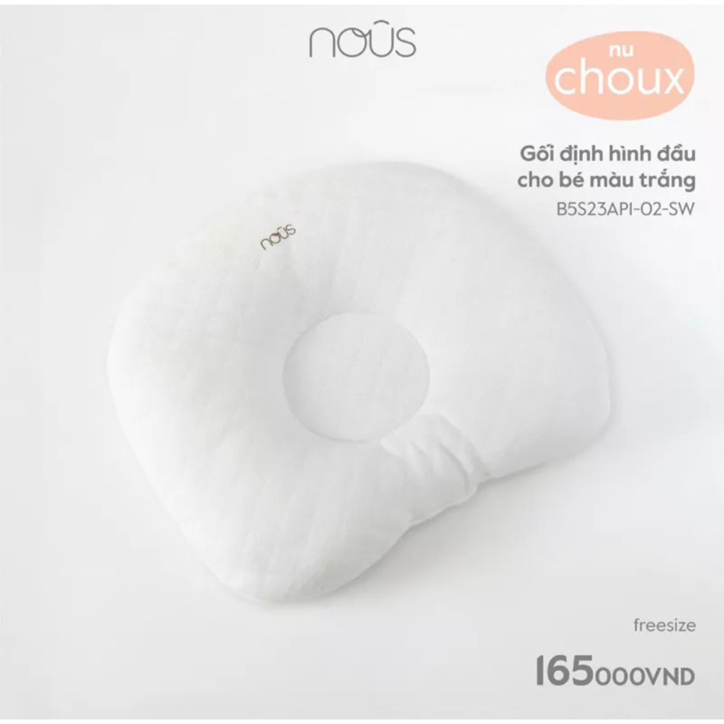 (Nhùn nhùn)GỐI NOUS BÔNG VẢI XÔ COTTON TỰ NHIÊN