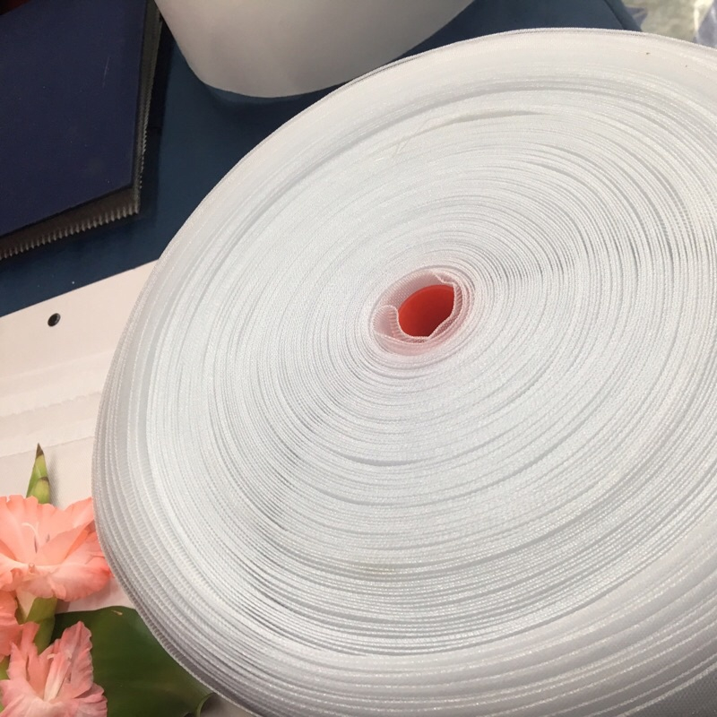 Mếch Lưới Định Hình BẢN 10CM - May Rèm Vải Treo Thanh Ray Định Vị Siêu Đẹp