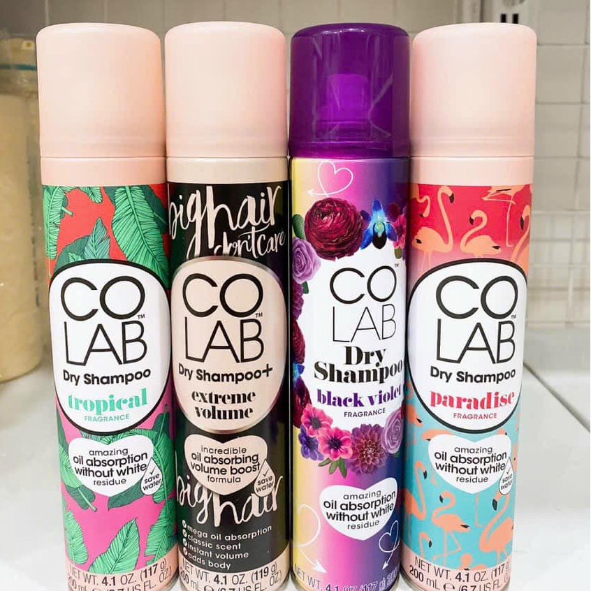 Dầu Gội Khô Colab Dry Shampo-Uk (200ml)