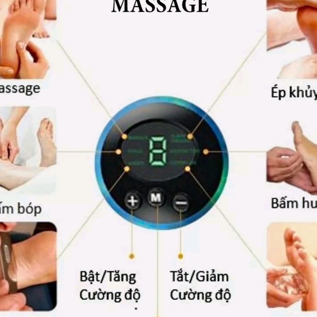 Thảm Massage Chân Giúp Lưu Thông Khí Huyết - Giảm Đau Mỏi Chân, Máy Massage Chân Xung Điện