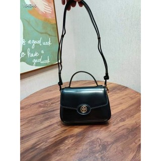 TÚI TORY BURCH ROBINSON TOP-HANDLE SHOULDER BAG (xanh, đen)