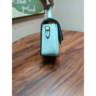 TÚI TORY BURCH ROBINSON TOP-HANDLE SHOULDER BAG (xanh, đen)