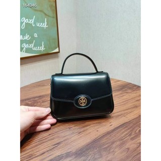 TÚI TORY BURCH ROBINSON TOP-HANDLE SHOULDER BAG (xanh, đen)