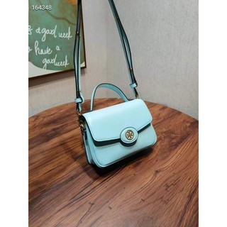 TÚI TORY BURCH ROBINSON TOP-HANDLE SHOULDER BAG (xanh, đen)