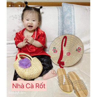 Bộ bà ba nhiều màu size lẻ cho bé