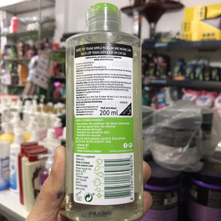 Nước Tẩy Trang Simple Micellar Water 200ml