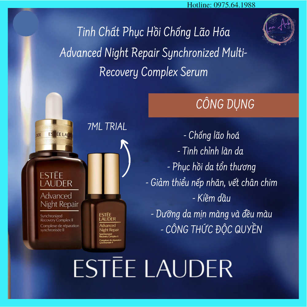 Serum phục hồi da, chống lão hóa Estee Lauder Advanced Night Repair 7ml
