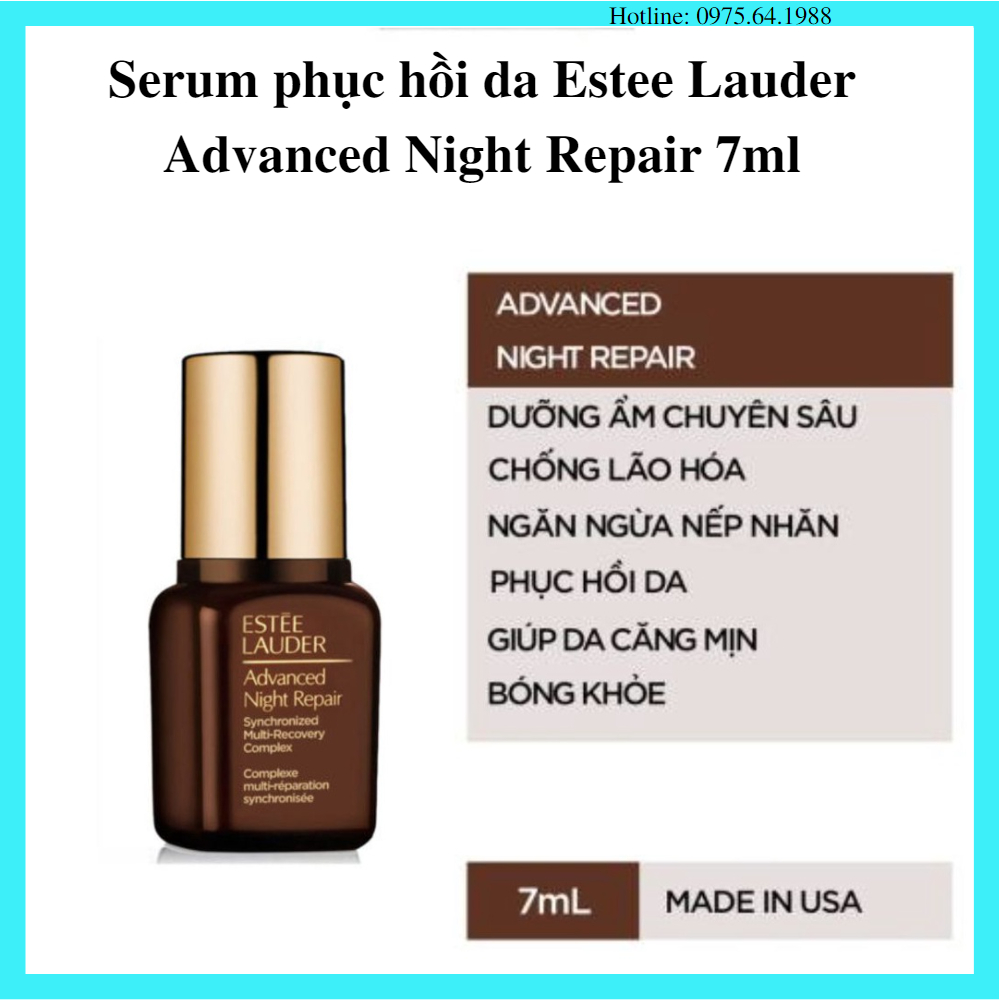 Serum phục hồi da, chống lão hóa Estee Lauder Advanced Night Repair 7ml