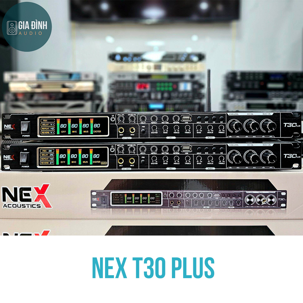 Vang cơ lai số Nex T30 Plus Reverb Cực Mượt - Chống Hú Tốt