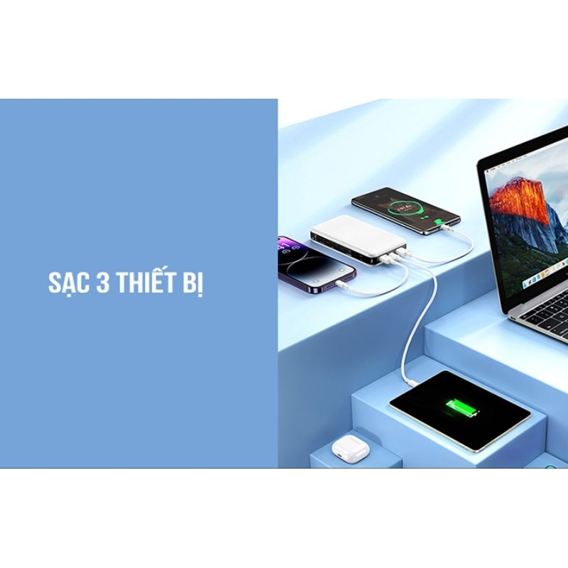 Pin Dự Phòng Sạc Nhanh Cho Laptop 100W REMAX RPP-508 20.000mAh