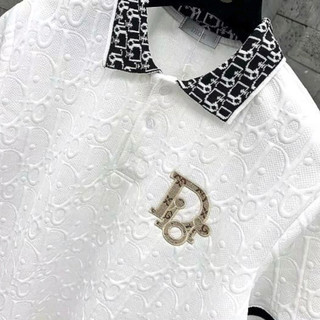 Áo thun nam cotton tay ngắn dập vân cổ bẻ áo polo nam đẹp