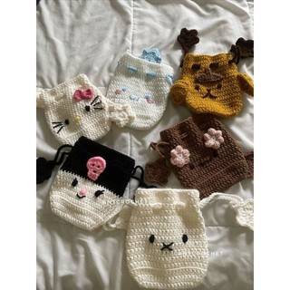 Túi dây rút mini sarino/kuromi/cinamorrol/hellokitty,..