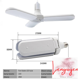 Bóng đèn Led cánh quạt công suất 45W