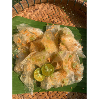 Bánh tráng phơi sương muối ớt xanh