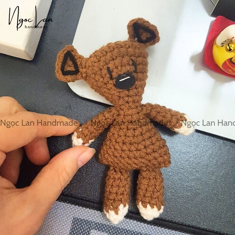 Gấu Teddy của Mr Been phiên bản handmade