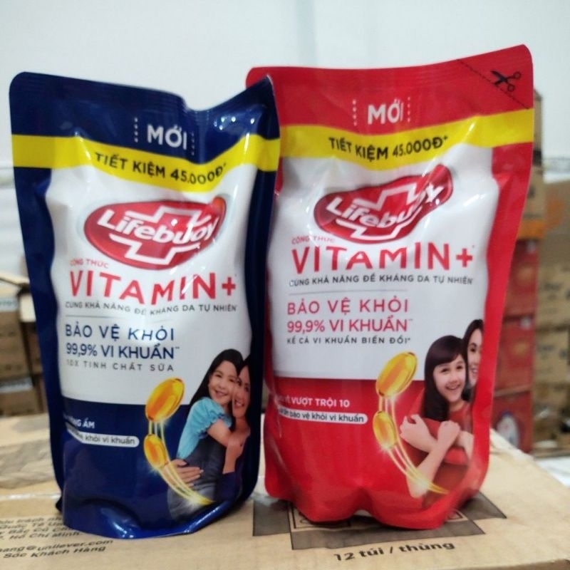 Sữa tắm Lifebuoy túi 800g