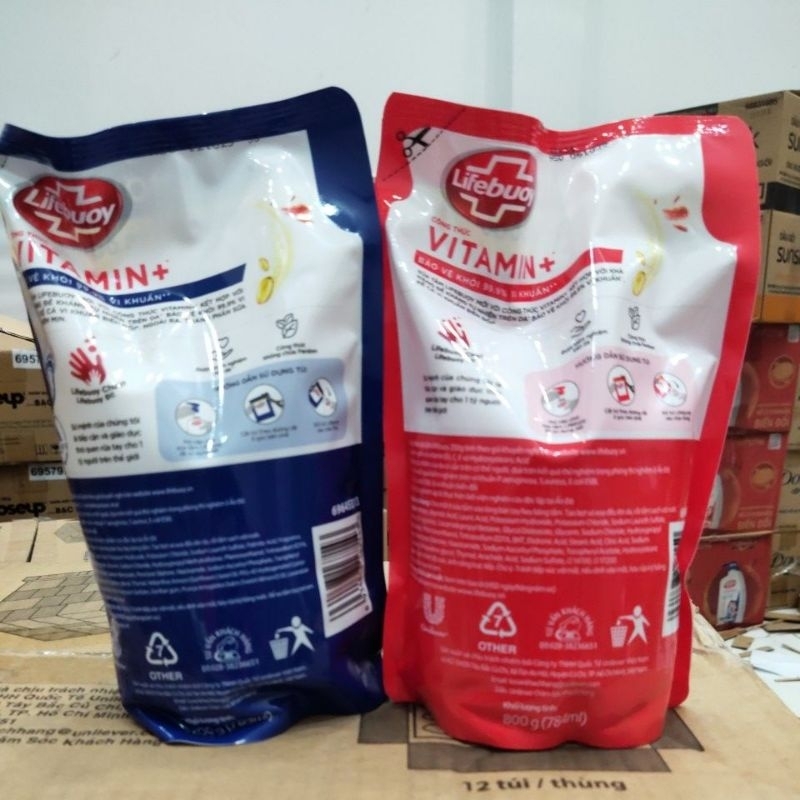 Sữa tắm Lifebuoy túi 800g