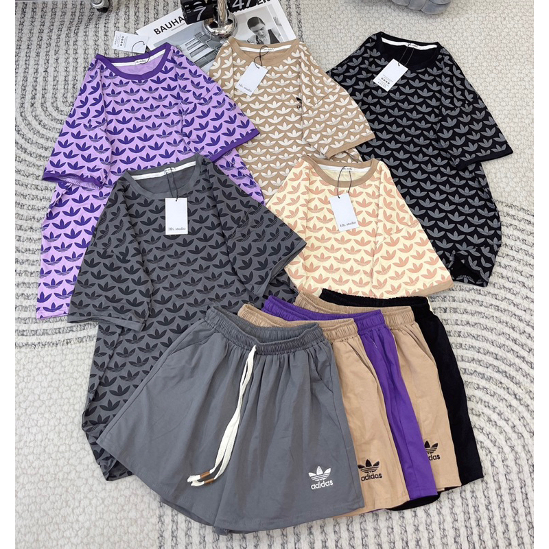 Bộ Cotton Năng Động Thoải Mái Form Rộng