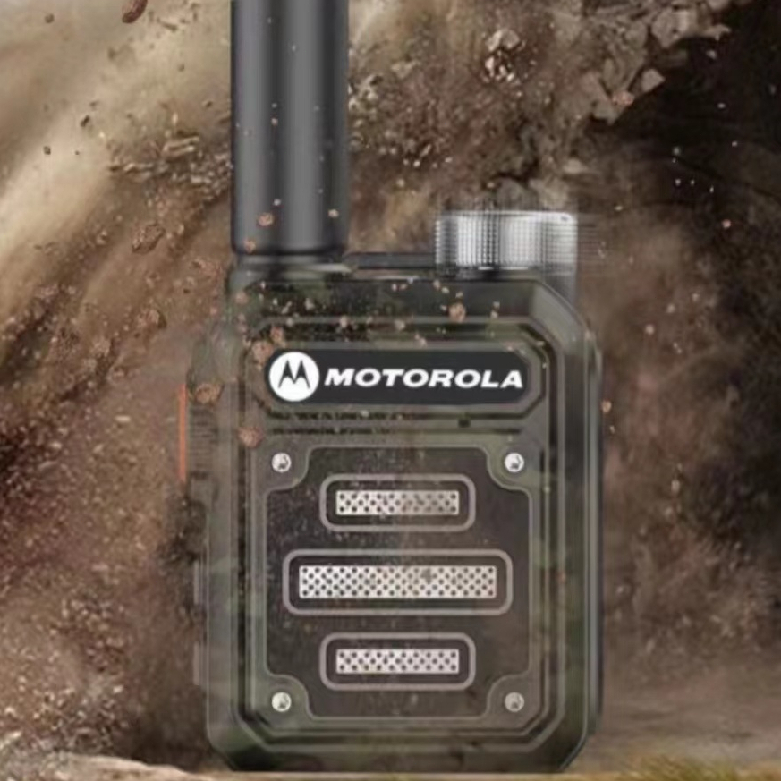 Motorola Two Way Radio Remote Communication 1-6KM Siêu Bền 23800mAH Chế độ chờ siêu dài 20 ngày
