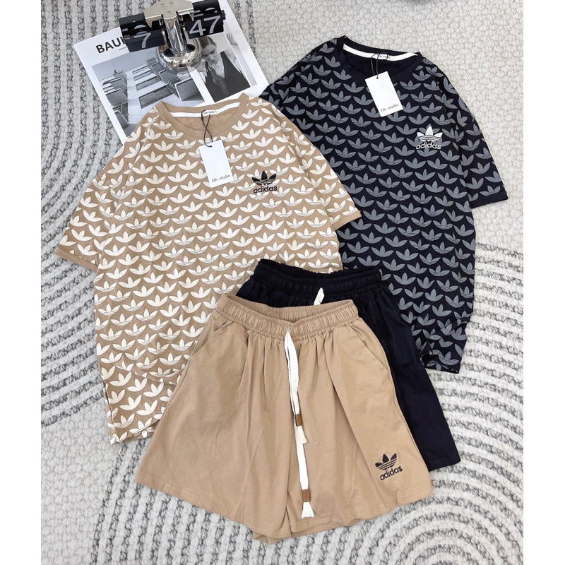 Bộ Cotton Năng Động Thoải Mái Form Rộng