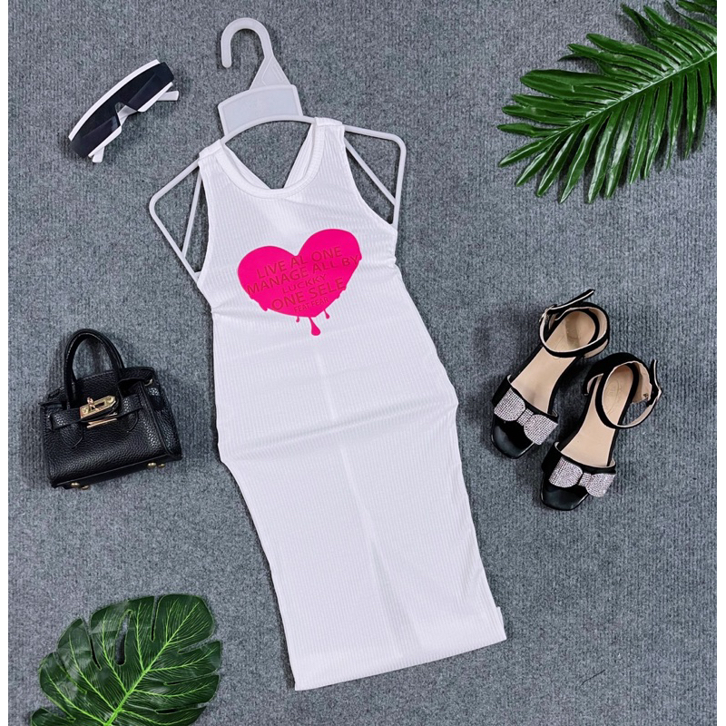 Đầm Body Dây Hở Lưng Nhiều Màu Cho Bé Chất Thun Mềm Mại