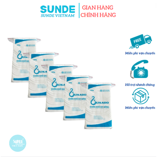 Khăn vải khô đa năng cho bé likado 300g 270 tờ - sunde vietnam
