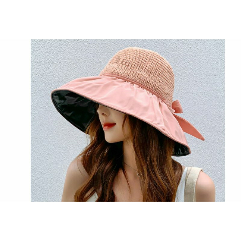 Mũ cói vành vải