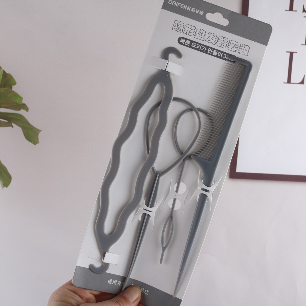 MVP3104 Set 4 Dụng Cụ Tạo Kiểu Tóc Kèm Lược DAIFENI