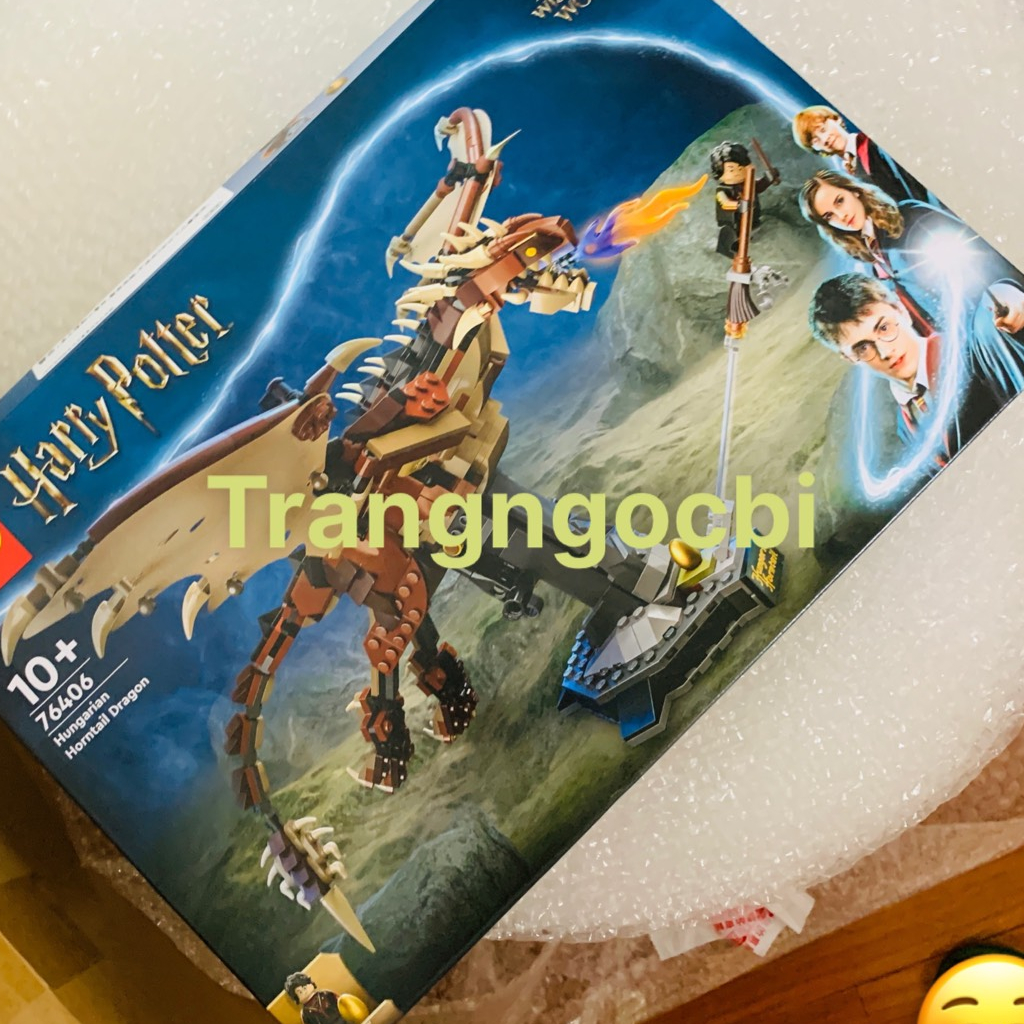 Sẵn, hộp móp  Lego 76404 - Rồng đuôi gai Hungary