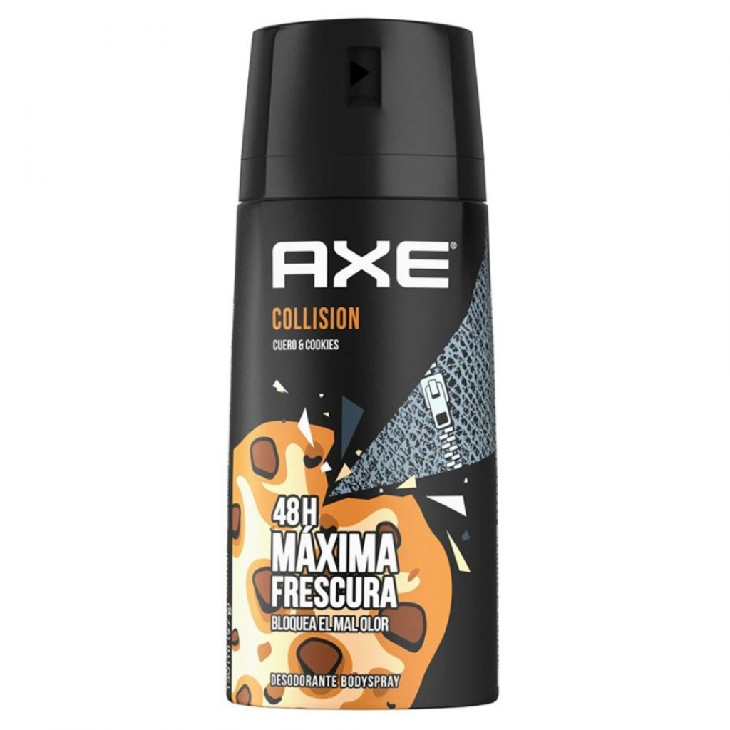 Combo 2 chai xịt nước hoa khử mùi toàn thân nam AXE Collision 150ml