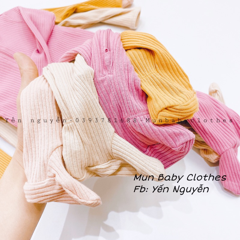 Body sleep liền vớ có khoá kéo cho bé PL