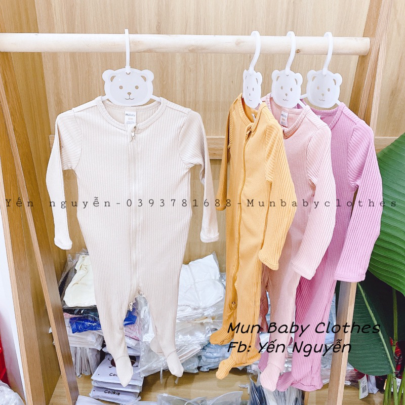 Body sleep liền vớ có khoá kéo cho bé PL