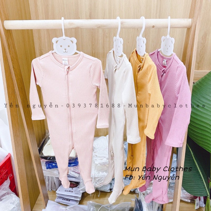 Body sleep liền vớ có khoá kéo cho bé PL