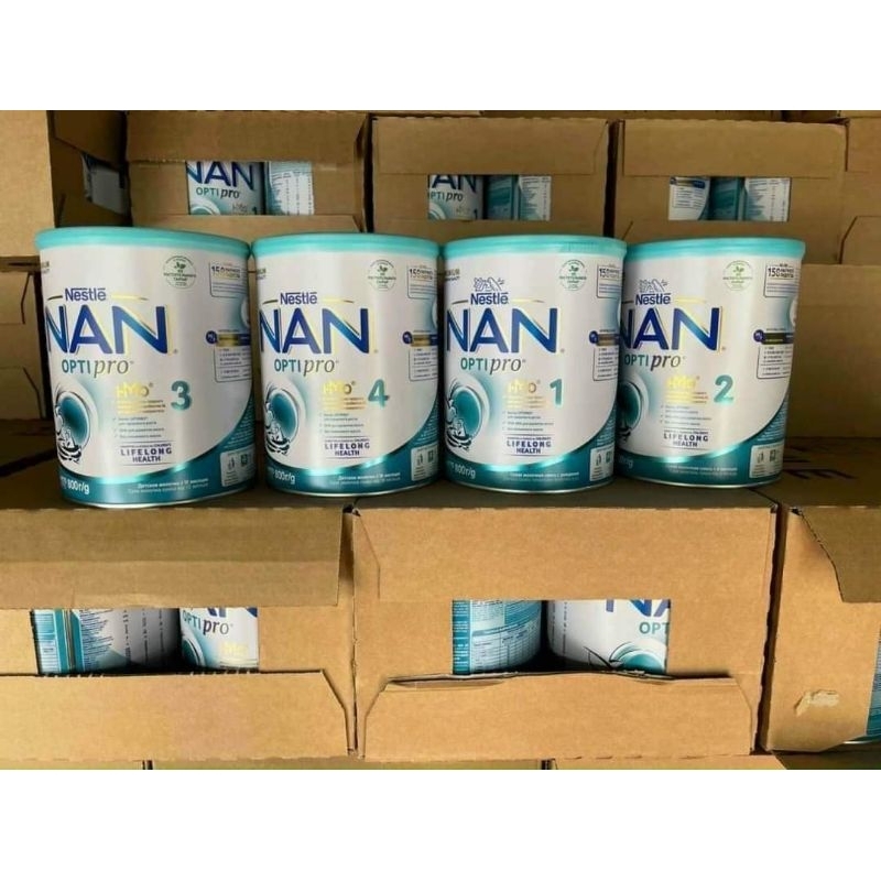 SỮA NAN NGA 800gr SỐ 1, 2, 3, 4 Date Mới