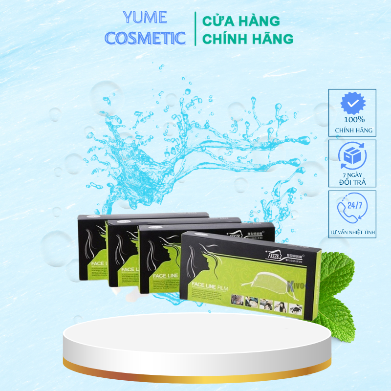 Miếng dán che mặt Hộp gồm 50 miếng Sử dụng khi sấy ,xịt gôm, làm hoá chất ...