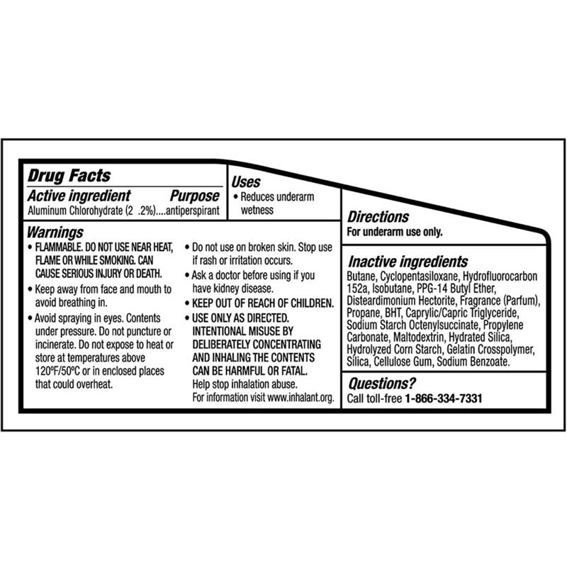 Xịt khử mùi Nam Degree Men Antiperspirant Spray Black + White 72H của Mỹ