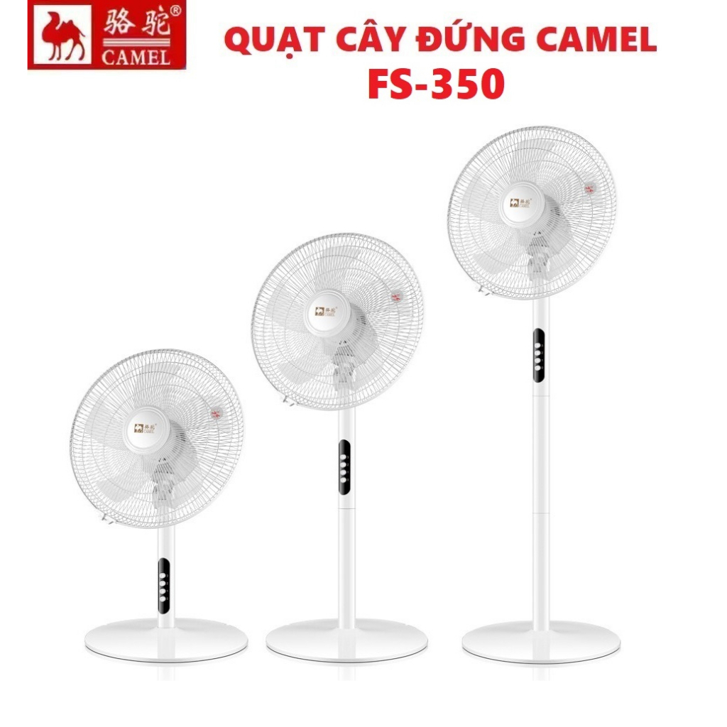 Quạt cây đứng CAMEL 5 cánh có điều khiển hàng chính hãng bảo hành 12 tháng lỗi 1 đổi 1