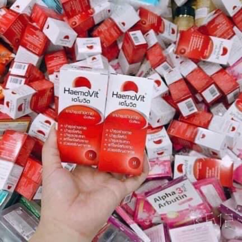 Viên Uống Tăng Cân Bổ Má.u Haemovit Thái Lan Lọ 100 Viên