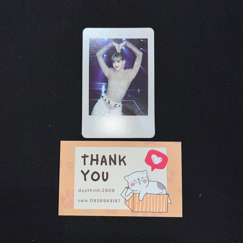 CARD LISA BLACKPINK