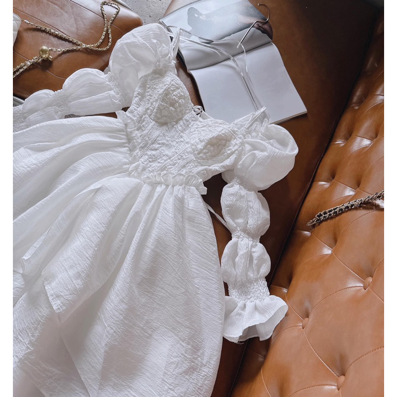 VÁY CÔNG CHÚA ĐUÔI TÔM _ D355 | BigBuy360 - bigbuy360.vn