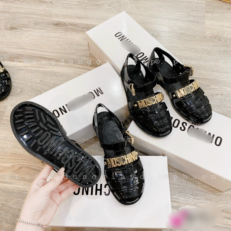 Sandal rọ moschi quai cài hàng qccc fullbox
