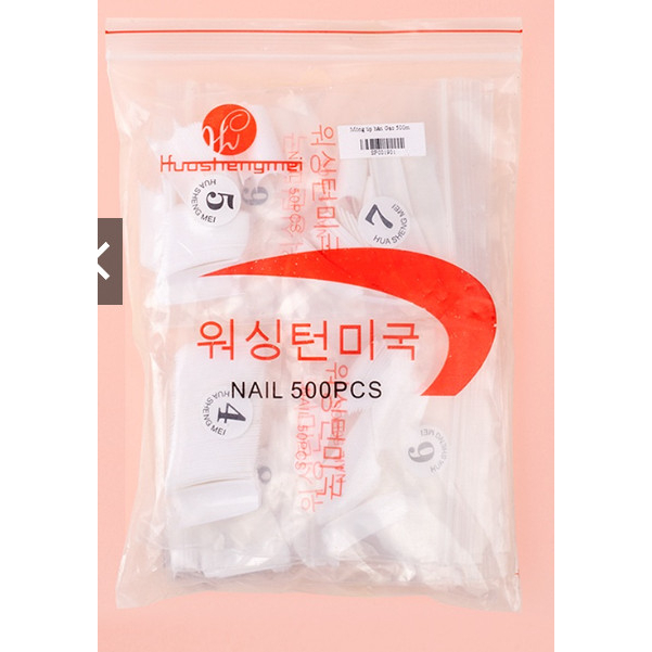 Móng nối hàn đủ số bịch 500 móng đủ size