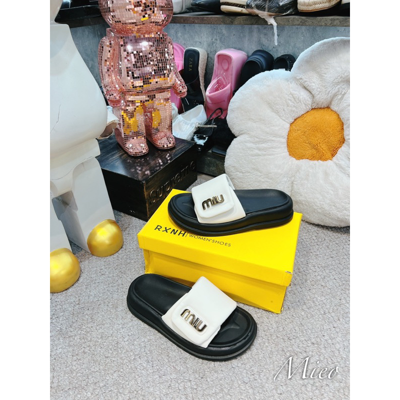 Dép lê nữ da mềm fullbox