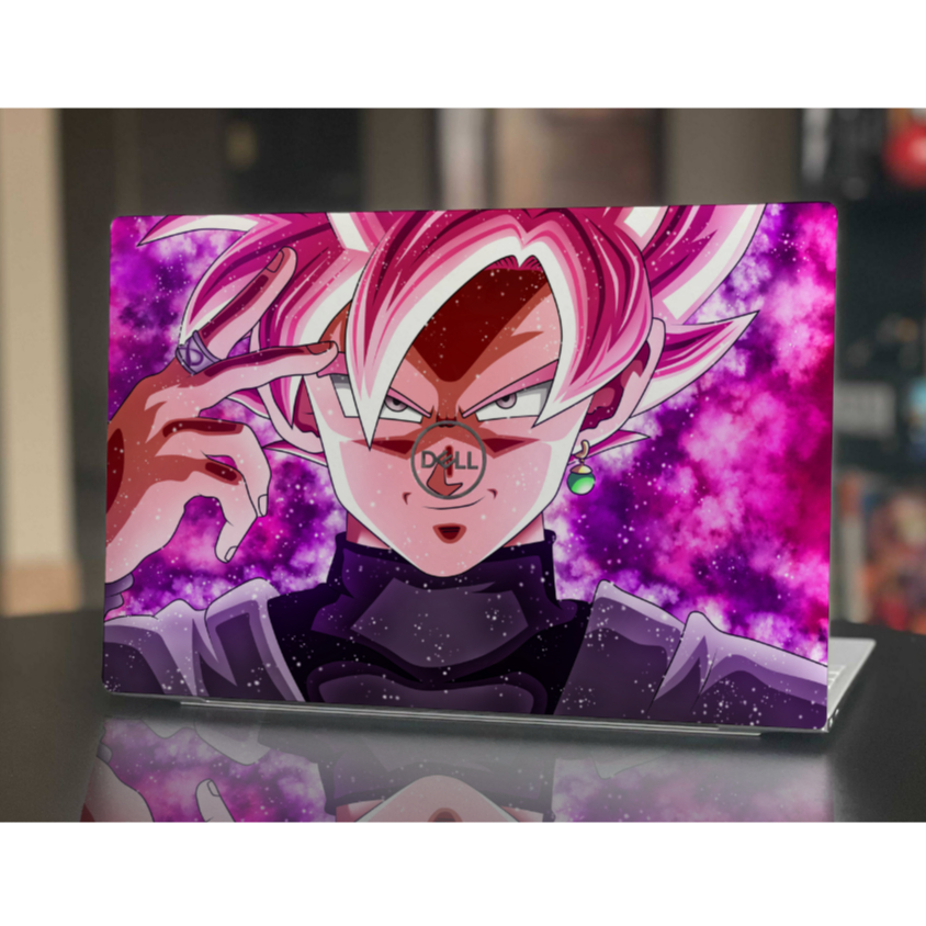 Miếng dán Skin cho Laptop in hình theo yêu cầu với các dòng máy Dell, Asus, Acer, Lenovo, MSI, HP, ...) mẫu Goku Black