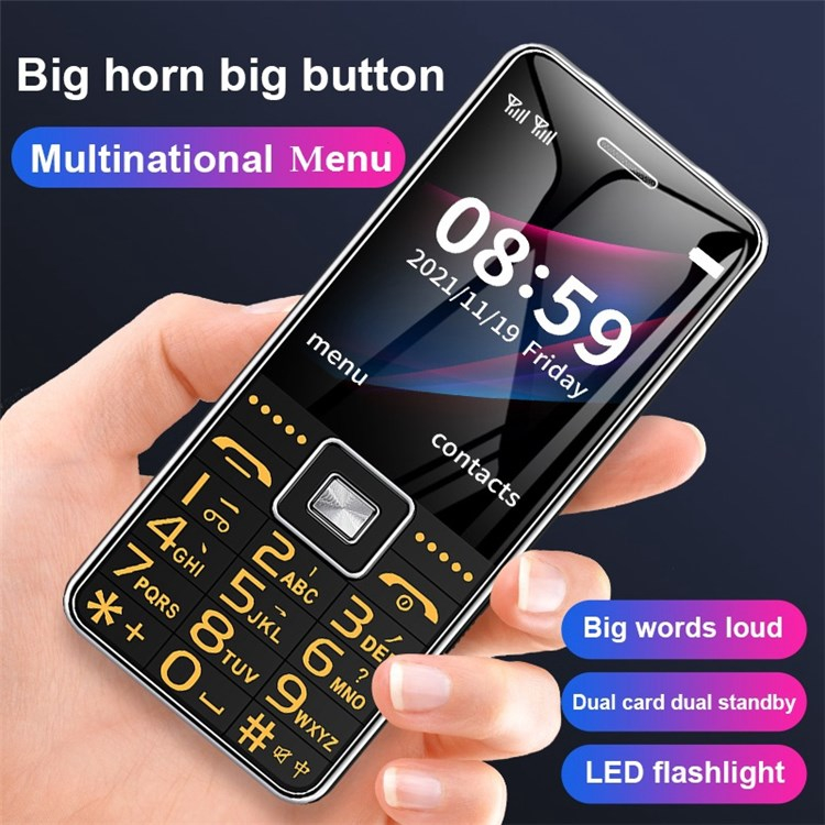 Điện thoại người già G600 sóng 4G, Màn khủng 2.4'', Pin khỏe Loa khủng 2 đèn pin